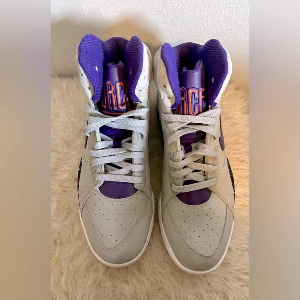 Nike Air Force 180 Mid Wolf Grey Purple